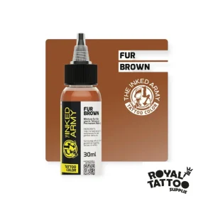 THE INKED ARMY – Tattoo Color – Fur Brown