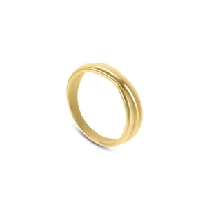 Anel One London 42 Gold