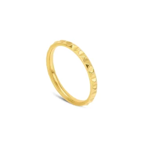 Anel One London 43 Gold