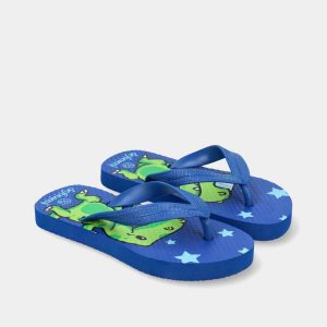 CHINELO DE DEDO INFANTIL COM DINOSSAURO