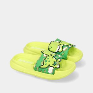 CHINELO DE PALA INFANTIL COM DINOSSAURO