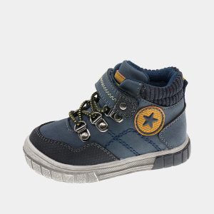 BOTA DE VELCRO E CORDÃO BEPPI