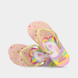 CHINELO DE DEDO COM UNICÓRNIO ESTAMPADO