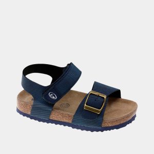 SANDÁLIA ANATÓMICA COM VELCRO E FIVELA