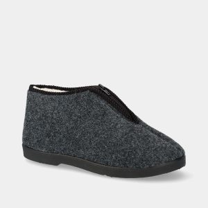 BOTA PANTUFA DE PELO E FECHO US