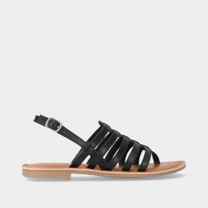 SANDÁLIA ESTILO GLADIADORA DE FIVELA US