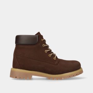 BOTA EM PELE ESTILO MONTANHA COM CORDÃO