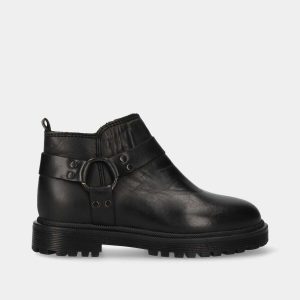 BOTA EM PELE DE FECHO US