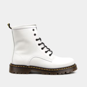 BOTA MILITAR EM PELE DE CORDÃO US