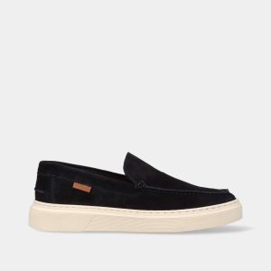 SAPATO LOAFER EM PELE CAMURÇA