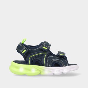 SANDÁLIA DE VELCRO COM LUZ