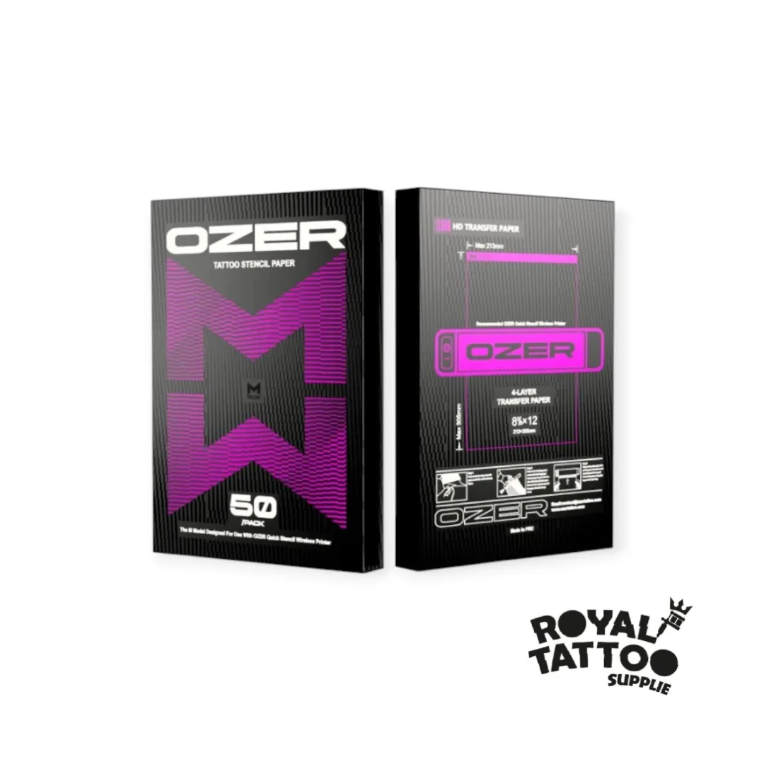 OZER – Tattoo Stencil Paper – Thermal – 21.3 x 30.5 cm – 50 Sheets/Pack - Image 3